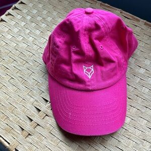 PRINCE AND FOX Pink Baseball Cap NEVER WORN